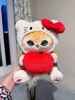 Mofusand Sanrio Hellokitty large plushie